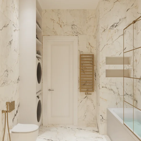 Трехкомнатная квартира для для семьи с 2 детьми