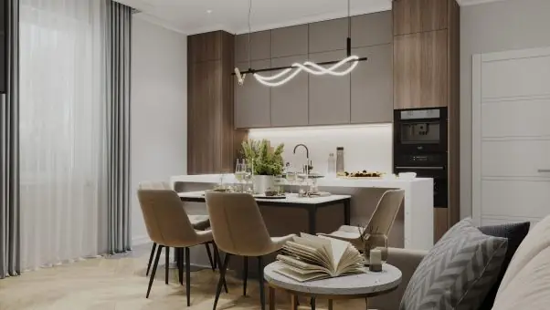 Коттедж для большой семьи 140 м2